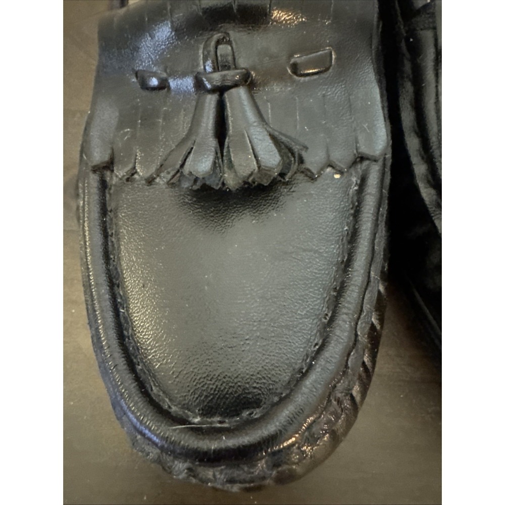 Vintage SAS Women's Softie Loafer Black Leather Shoe Sz 5M Made In USA - Picture 4 of 8